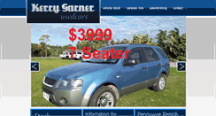 Desktop Screenshot of kerrygarnerusedcars.com.au
